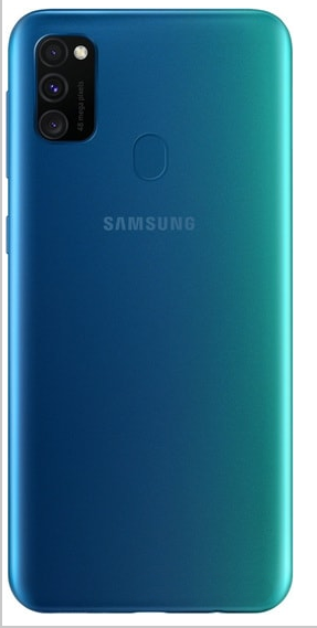 Задняя крышка (корпус) для Samsung Galaxy M30s (SM-M307F), цвет: синий
