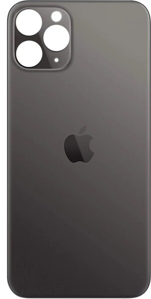 Задняя крышка (стекло) для Apple iPhone 11 Pro, цвет: черный