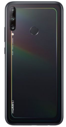 Задняя крышка (корпус) для Huawei Y7p, цвет: черный