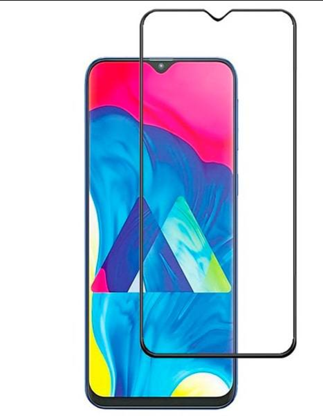 Защитное стекло для Samsung Galaxy A90 (SM-A908) 5D (полная проклейка), цвет: черный