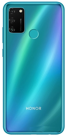 Задняя крышка (корпус) для Huawei Honor 9A, цвет: мерцающий синий