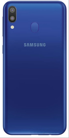 Задняя крышка (корпус) для Samsung Galaxy M20 (SM-M205F), цвет: синий