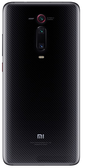 Задняя крышка (корпус) для Xiaomi Mi9T Pro (Mi 9T Pro), цвет: черный глянец