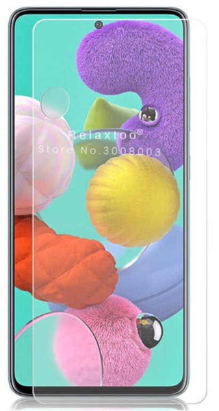 Защитное стекло для Samsung Galaxy A51, цвет: прозрачный