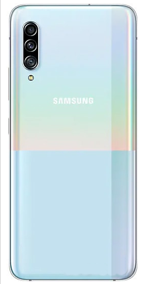 Задняя крышка (корпус) для Samsung Galaxy A90 (SM-A908), цвет: белый