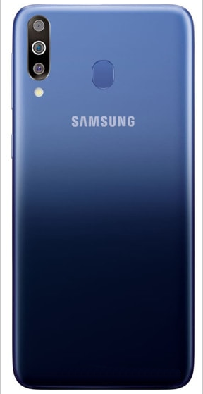 Задняя крышка (корпус) для Samsung Galaxy M30 (SM-M305F), цвет: синий