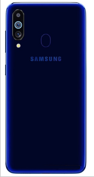 Задняя крышка (корпус) для Samsung Galaxy M40 (SM-M405F), цвет: черный