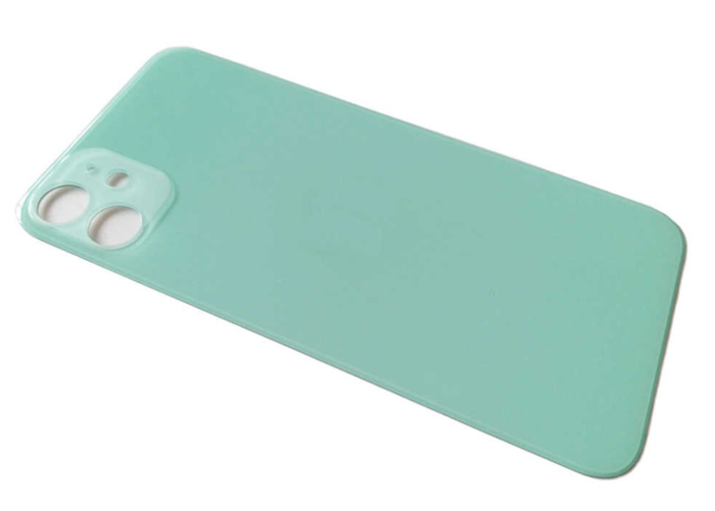 Задняя крышка (стекло) для Apple iPhone 11, цвет: зеленый