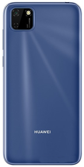 Задняя крышка (корпус) для Huawei Y5p, цвет: мерцающий синий