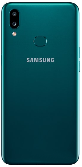 Задняя крышка (корпус) для Samsung Galaxy A10s (SM-A107F), цвет: зеленый