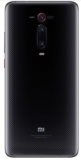 Задняя крышка (корпус) для Xiaomi Mi 9 Pro, цвет: черный