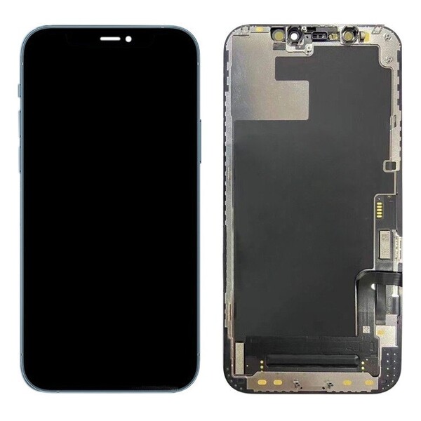 Экран для Apple iPhone 12 Pro MAX с тачскрином, цвет: черный (OLED)