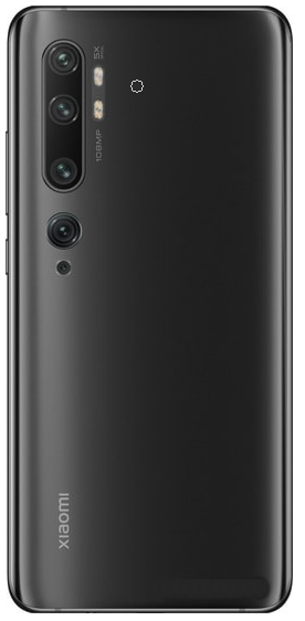 Задняя крышка (корпус) для Xiaomi Mi CC9 Pro, цвет: черный