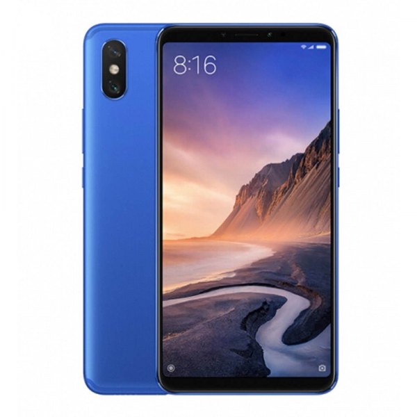 Задняя крышка для Xiaomi Mi Max 3 цвет: синий