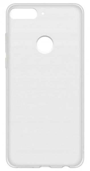 Чехол для Huawei Y7 2018 Y7 Pro 2018 силиконовый, цвет: прозрачный