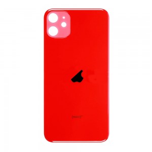 Задняя крышка (стекло) для Apple iPhone 11, цвет: красный