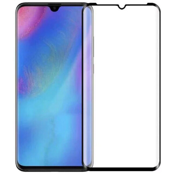 Защитное стекло для Huawei P30 Pro 2019 (VOG-L29) 5D (полная проклейка), цвет: черный